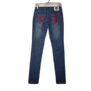 ECKORED DENIM Straight Leg Skinny Jeans Juniors Size 5/6